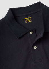 OVS Black Pure Cotton Piquã© Polo With Classic Collar, Regular Fit