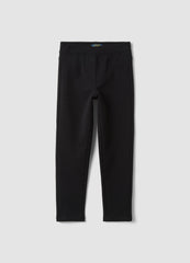OVS Girls’ Black Slim-Fit Stretch Organic Cotton Treggings