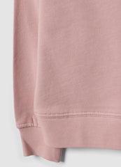 OVS Pink Pure Cotton Crew-Neck Sweatshirt With Heart For Girls