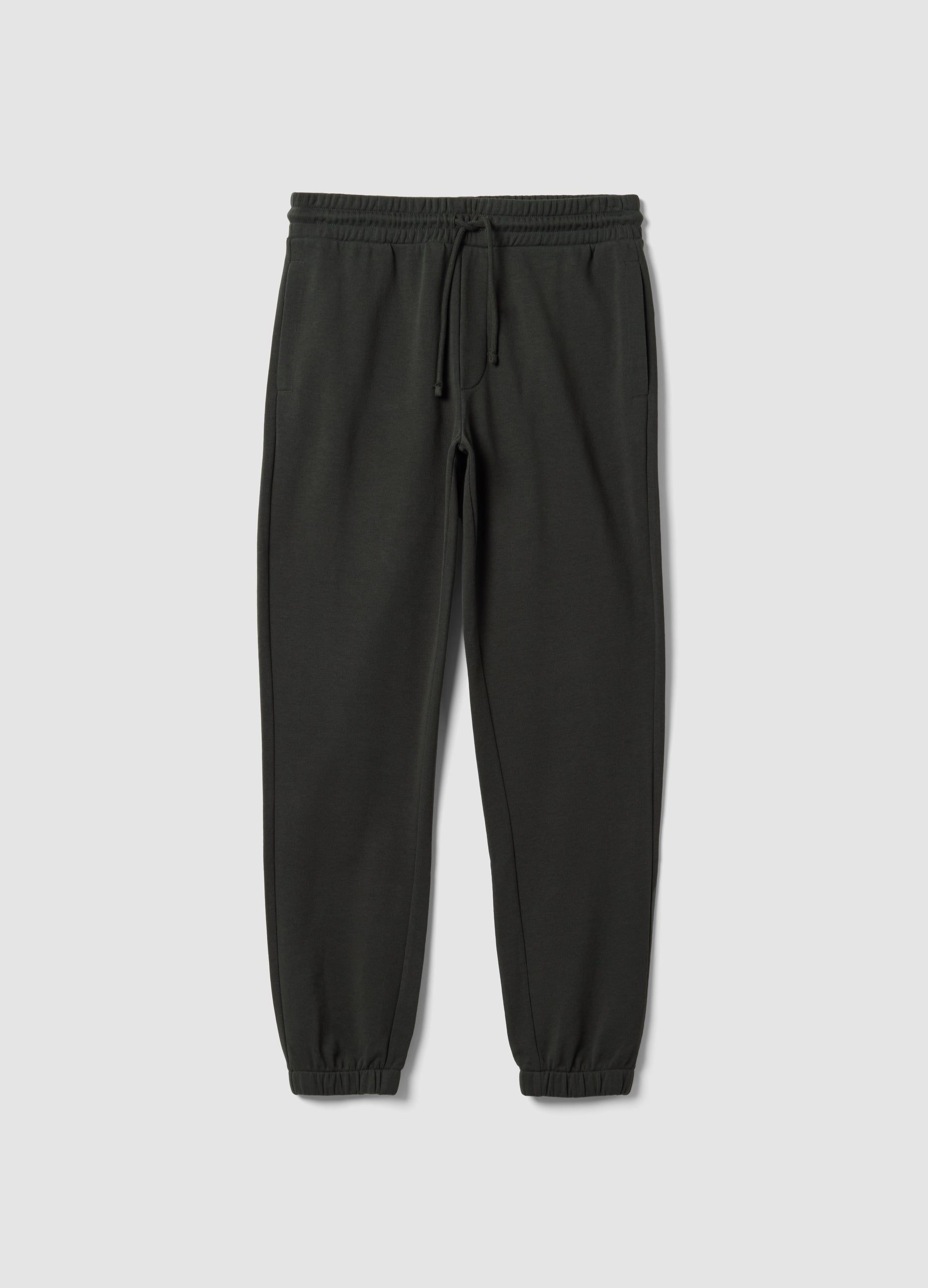 OVS Dark grey cotton-blend jogger trousers, regular fit
