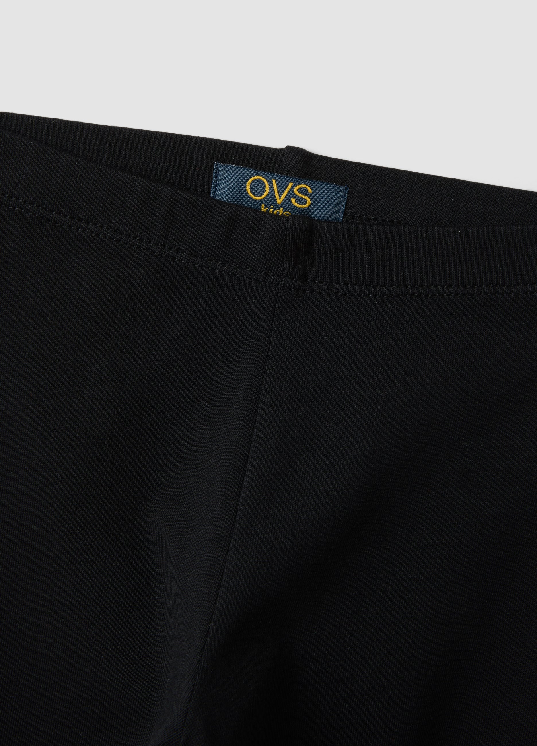 OVS Girls’ Black Skinny Leggings In Stretchy Organic Cotton