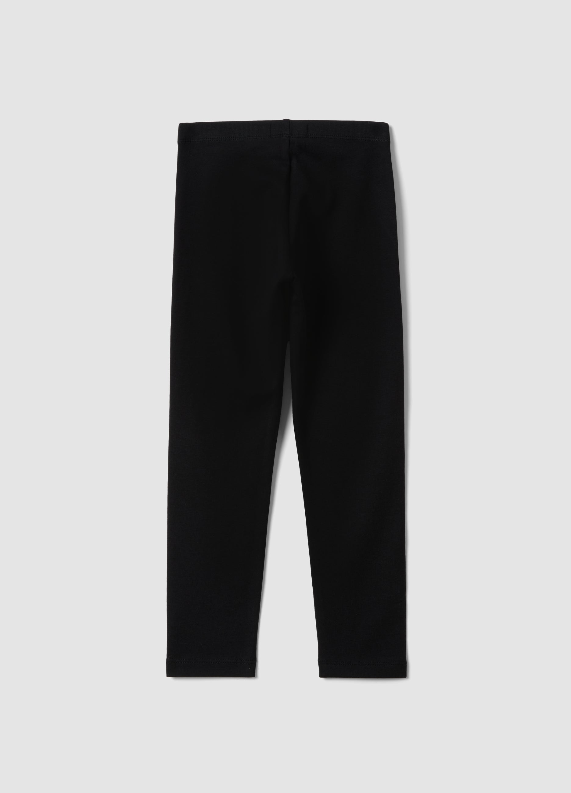 OVS Girls’ Black Skinny Leggings In Stretchy Organic Cotton