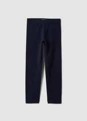 OVS Girls’ Blue Skinny Leggings In Stretch Organic Cotton