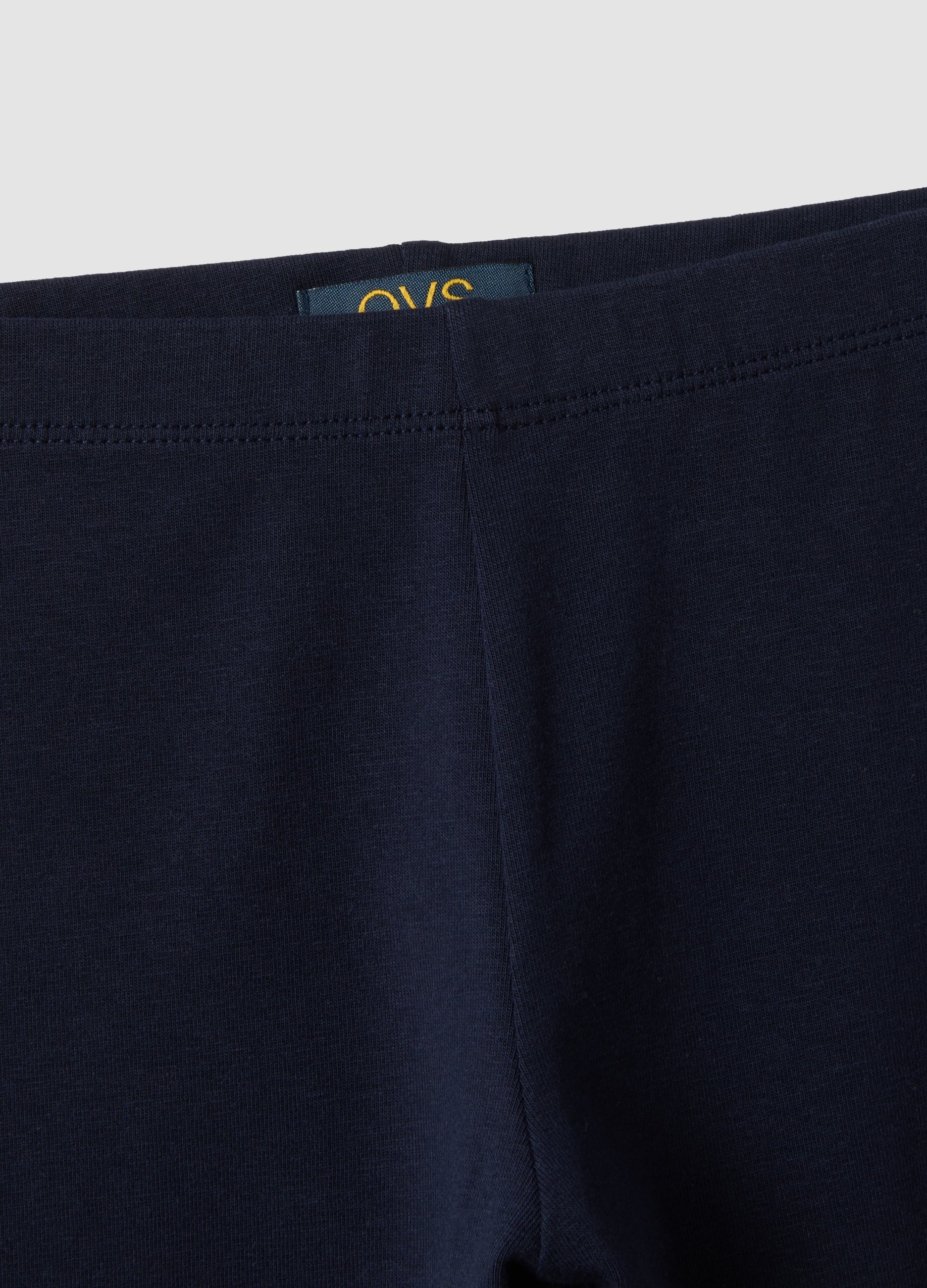 OVS Girls’ Blue Skinny Leggings In Stretch Organic Cotton