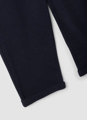 OVS Blue Stretch Viscose And Lyocell Regular-Fit Trousers For Boys