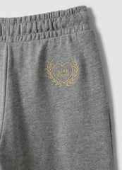 OVS Grey Cotton And Viscose Blend Culotte Trousers For Girls
