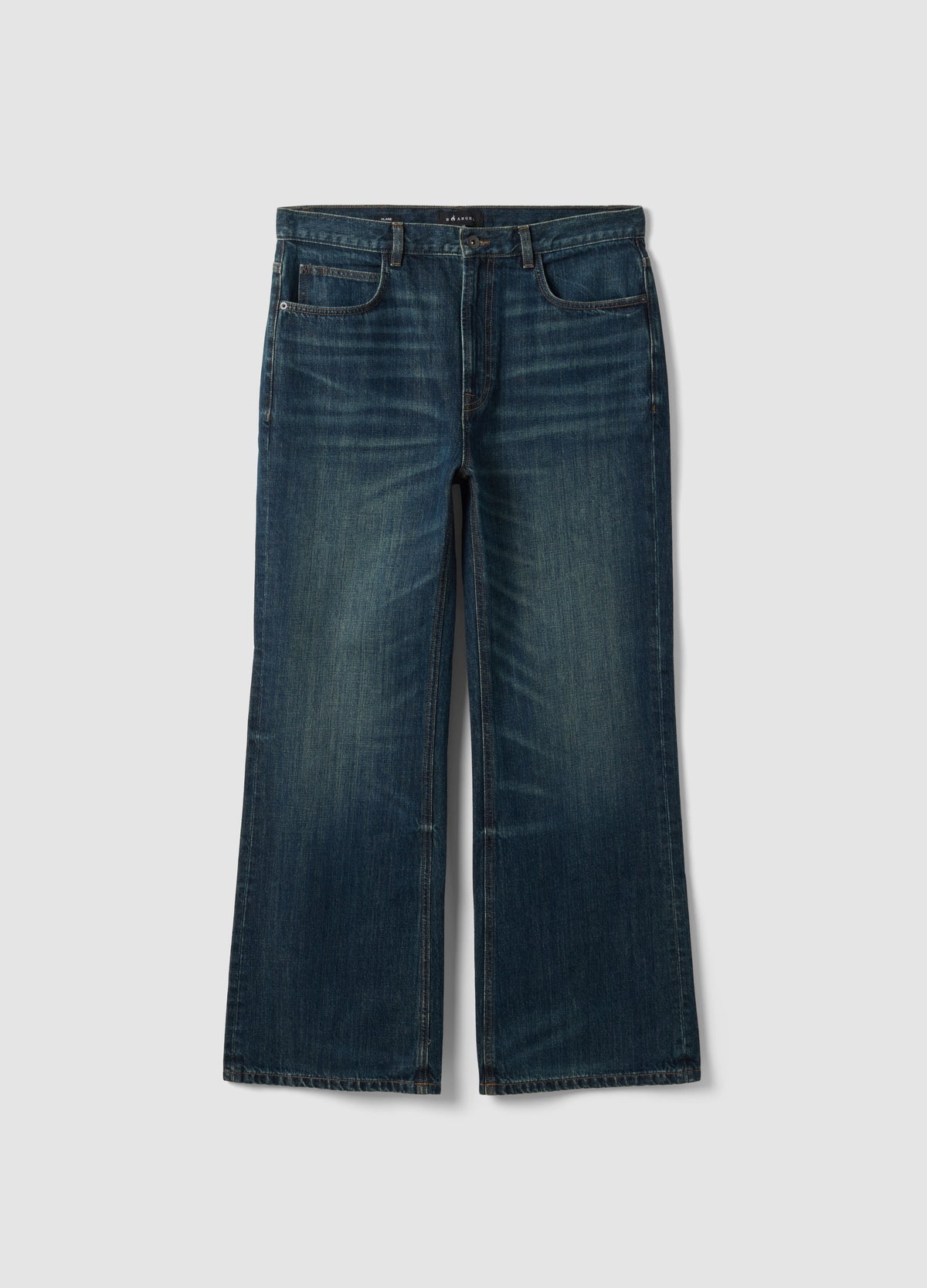 OVS Blue Pure Cotton Denim Jeans With Flare Fit