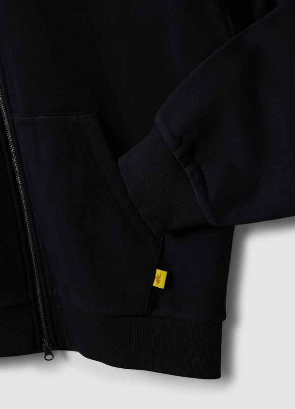 OVS Black Cropped Pure Cotton Hoodie With Oversized Fit