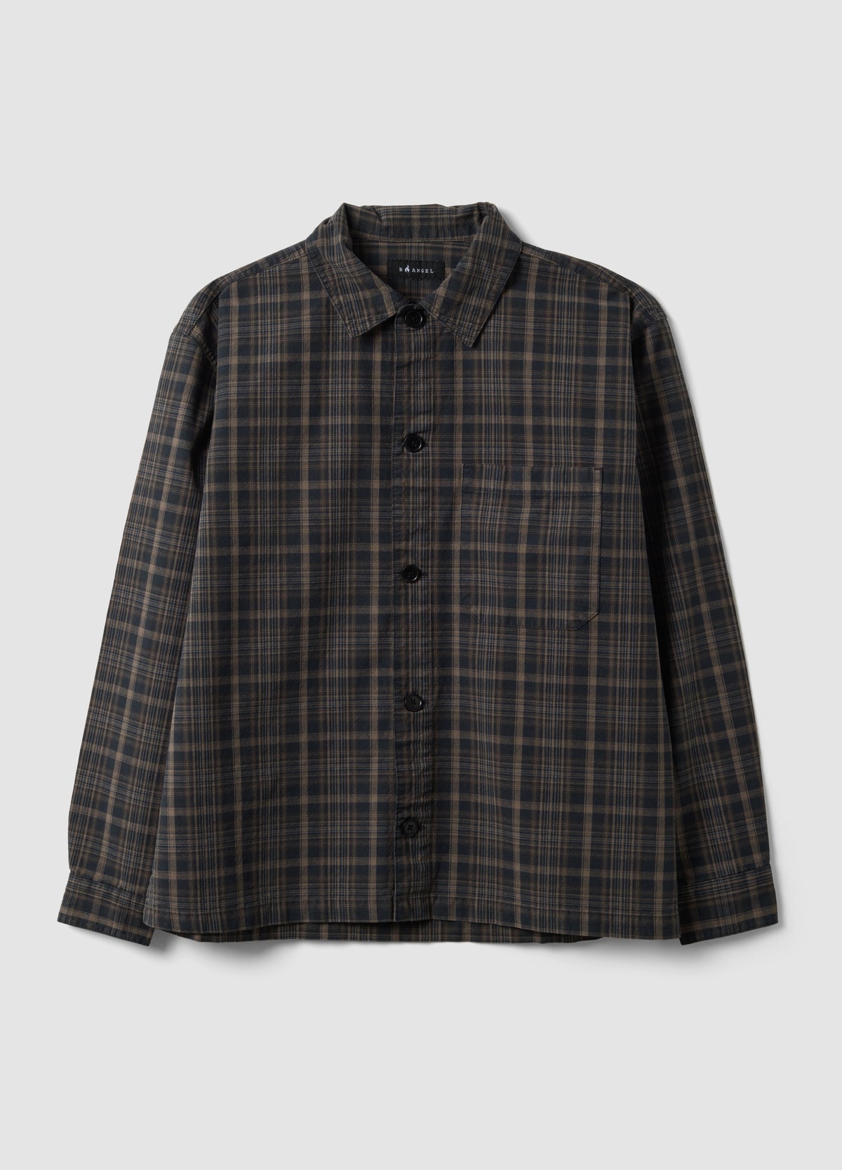 OVS Multicolour Pure Cotton Check Shirt, Oversized Fit