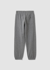 OVS Grey Organic Cotton Comfort-Fit Joggers For Boys