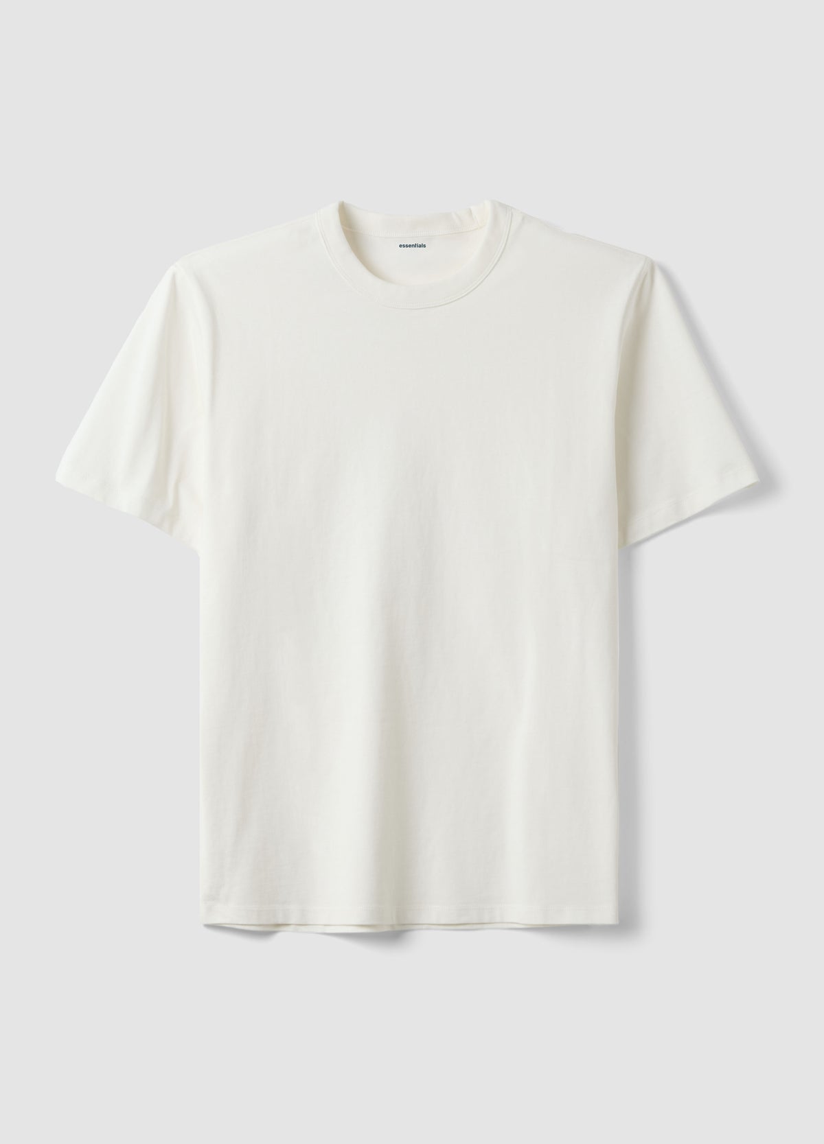 OVS White Pure Cotton Crew-Neck T-Shirt, Relaxed Fit
