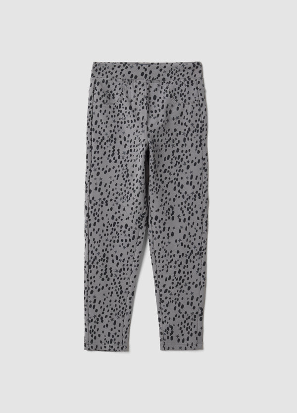 OVS Grey skinny stretch organic cotton treggings for girls