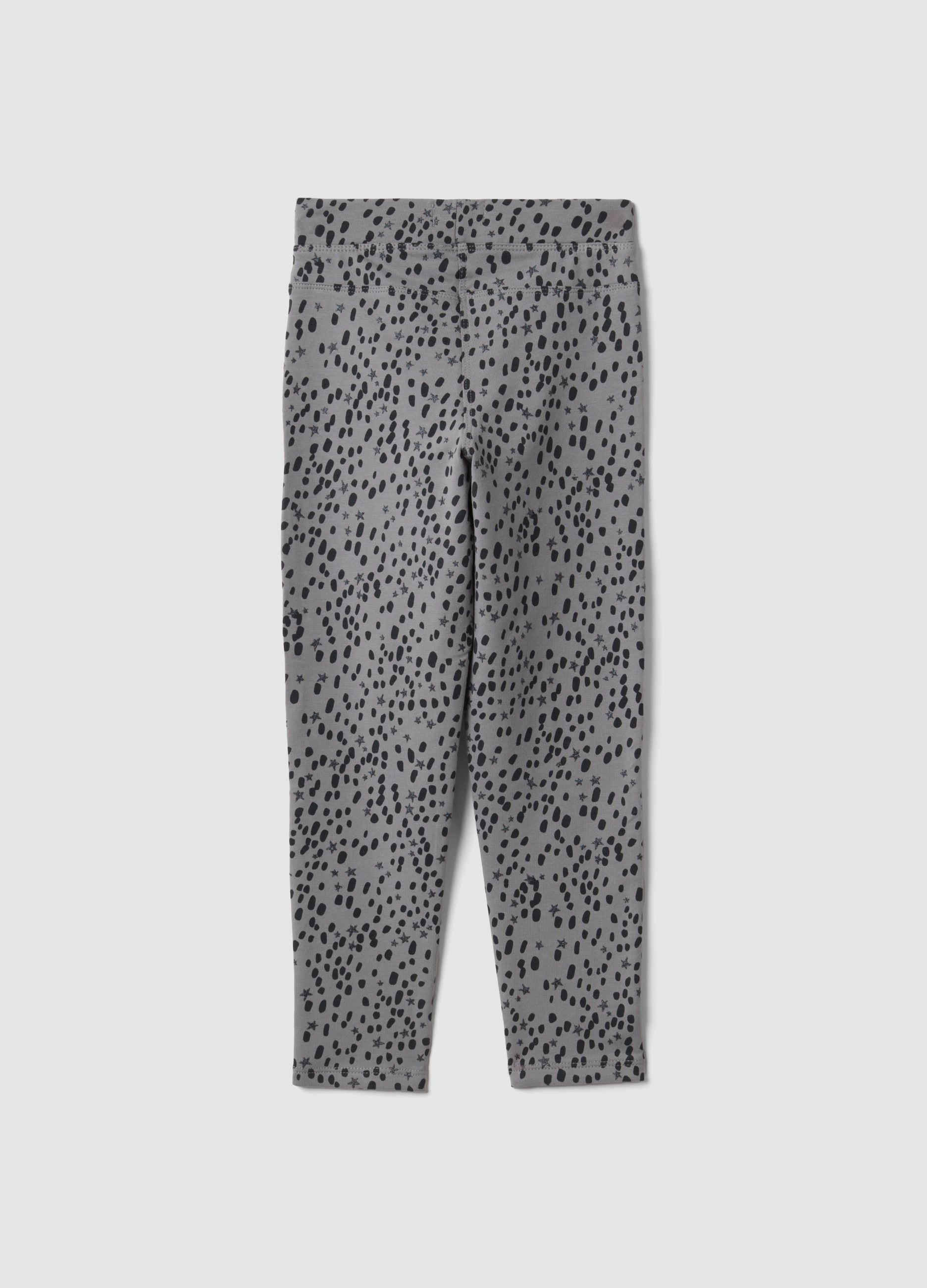 OVS Grey skinny stretch organic cotton treggings for girls