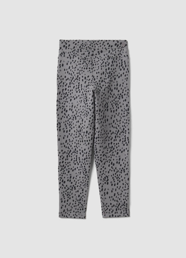 OVS Grey skinny stretch organic cotton treggings for girls