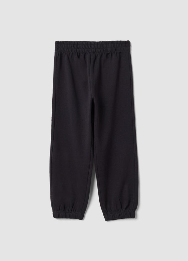 OVS Black pure cotton regular-fit joggers for girls