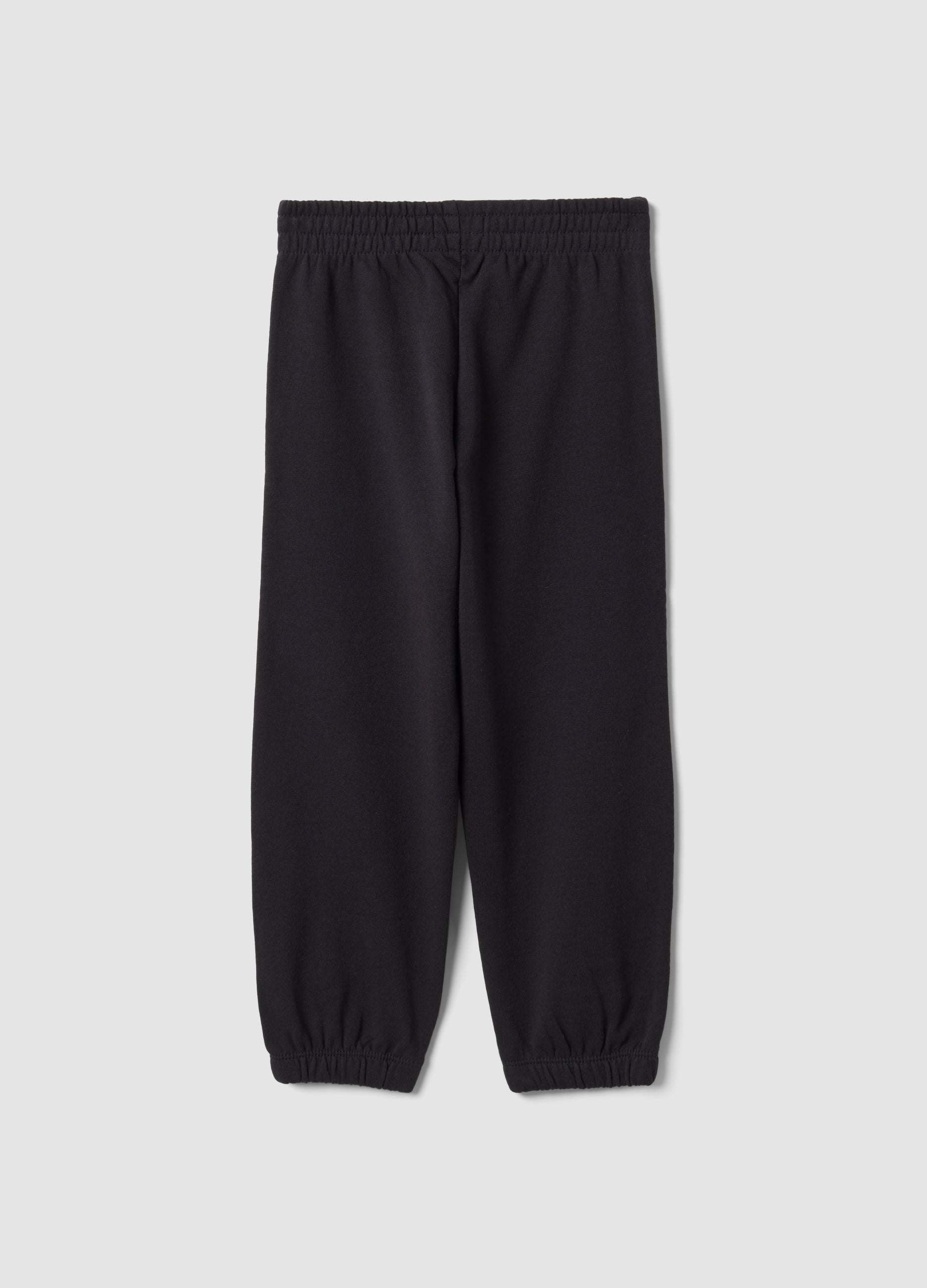 OVS Black pure cotton regular-fit joggers for girls