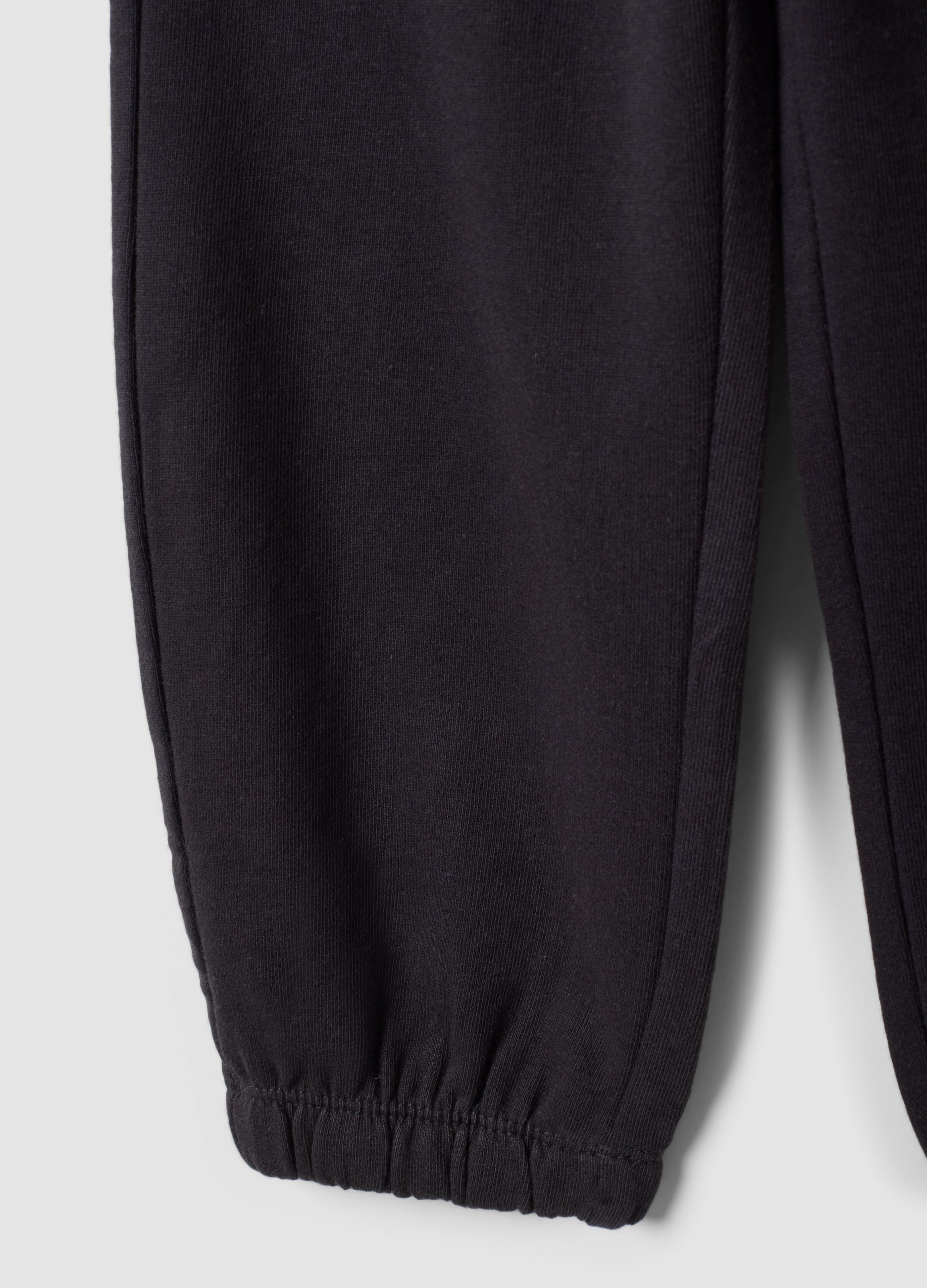 OVS Black pure cotton regular-fit joggers for girls