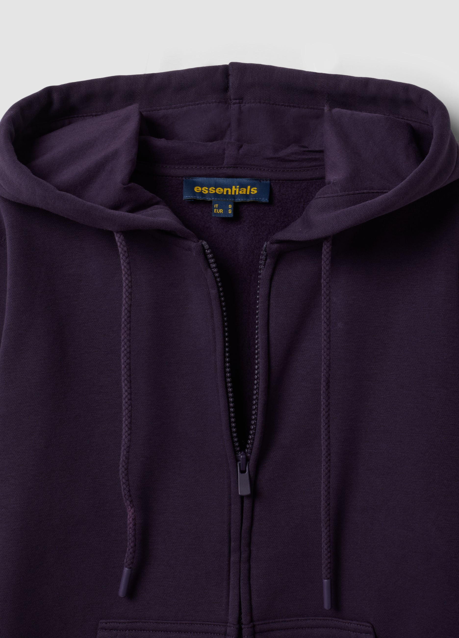 OVS Purple Cotton-Blend Hoodie, Regular Fit