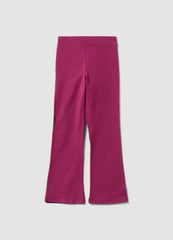 OVS Purple stretch cotton flared leggings for girls