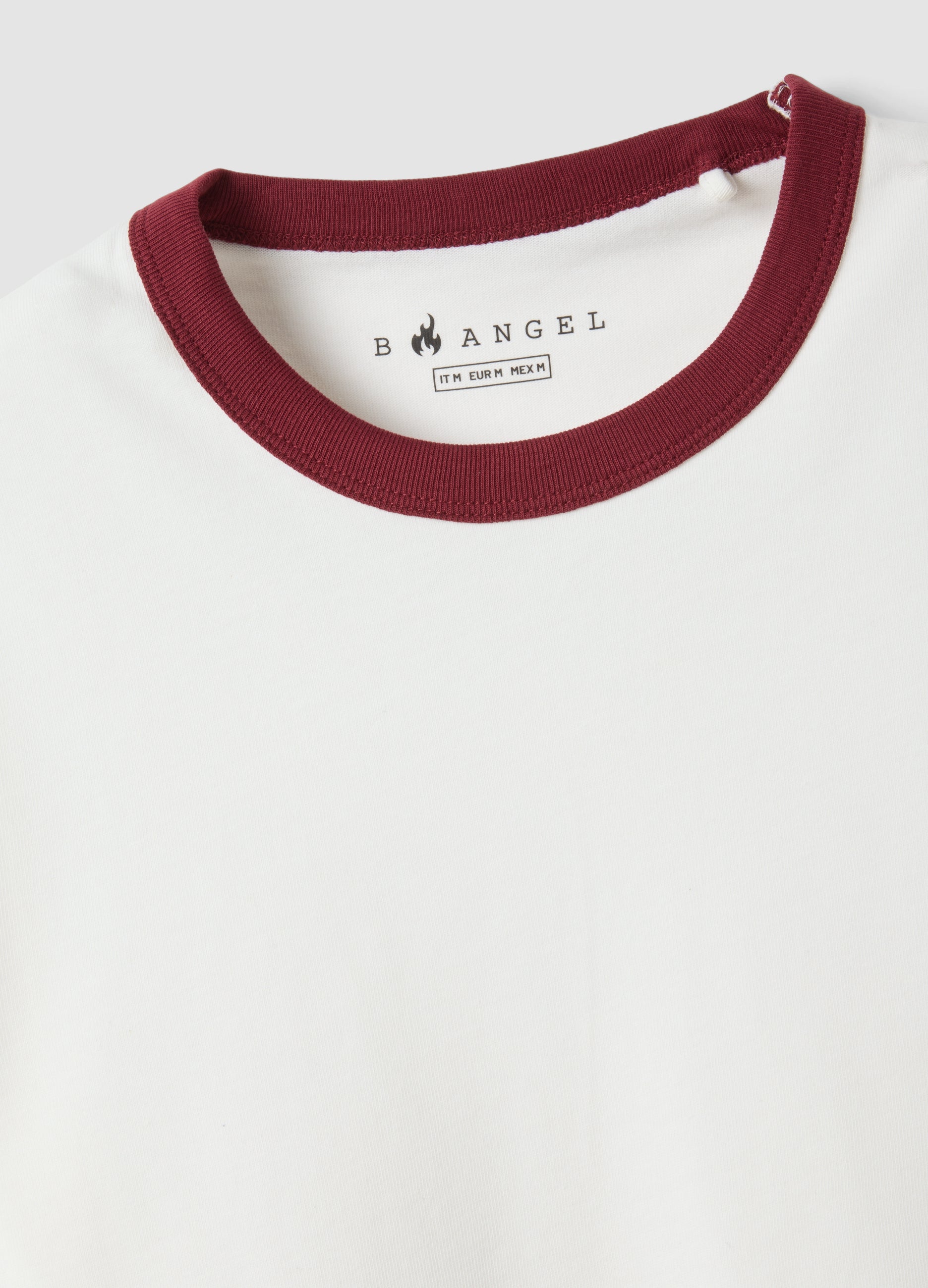 OVS White Crew-Neck Fitted T-Shirt In Pure Cotton