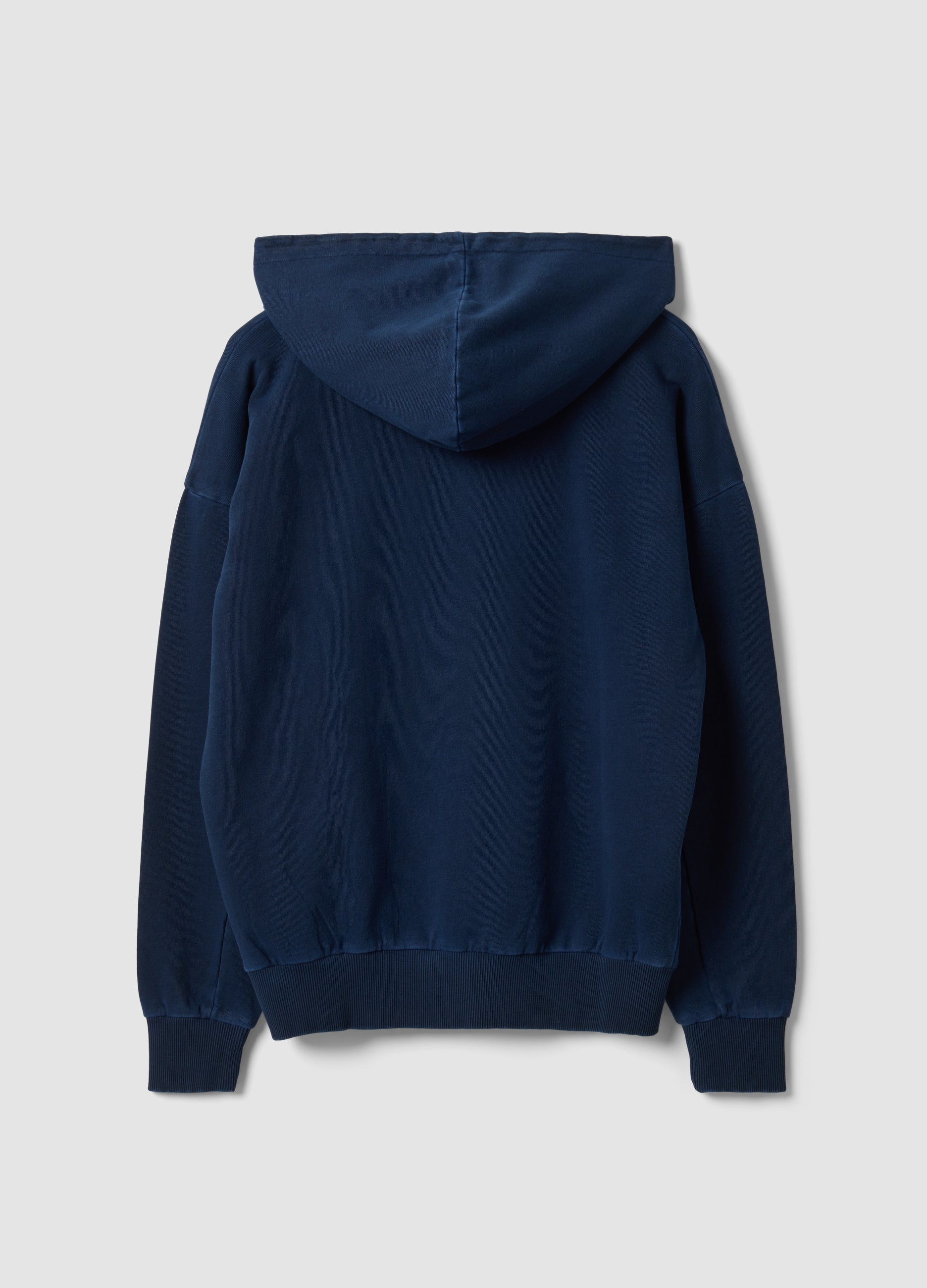 OVS Blue Pure Cotton Oversized Hoodie