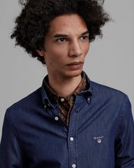 Gant Slim Fit Indigo Shirt