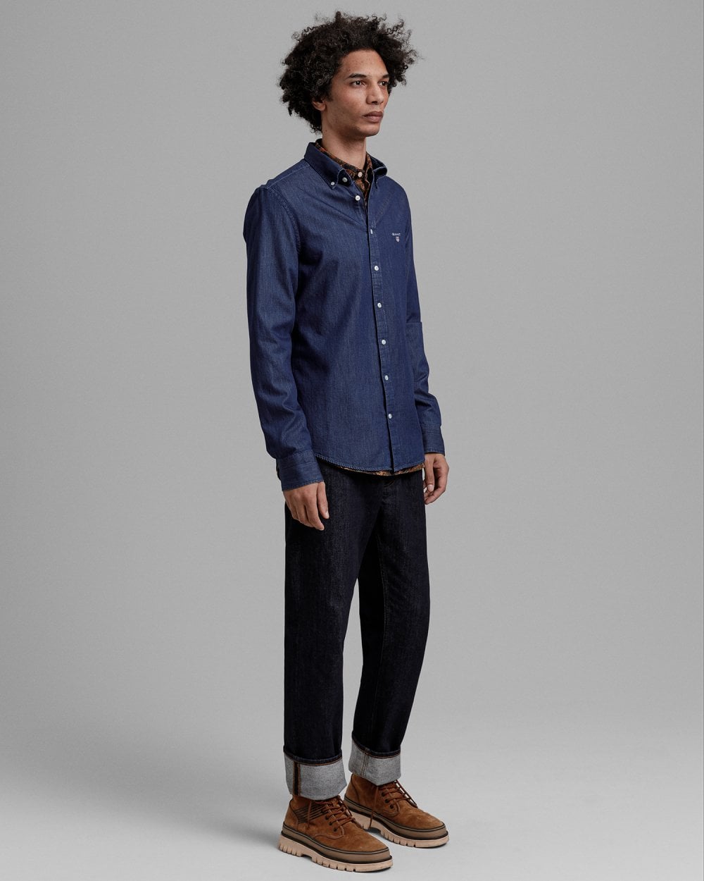 Gant Slim Fit Indigo Shirt