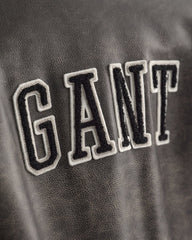 Gant Leather Gant Varsity Jacket