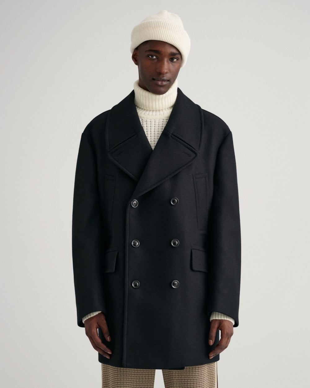 Gant Oversized Wool Peacoat