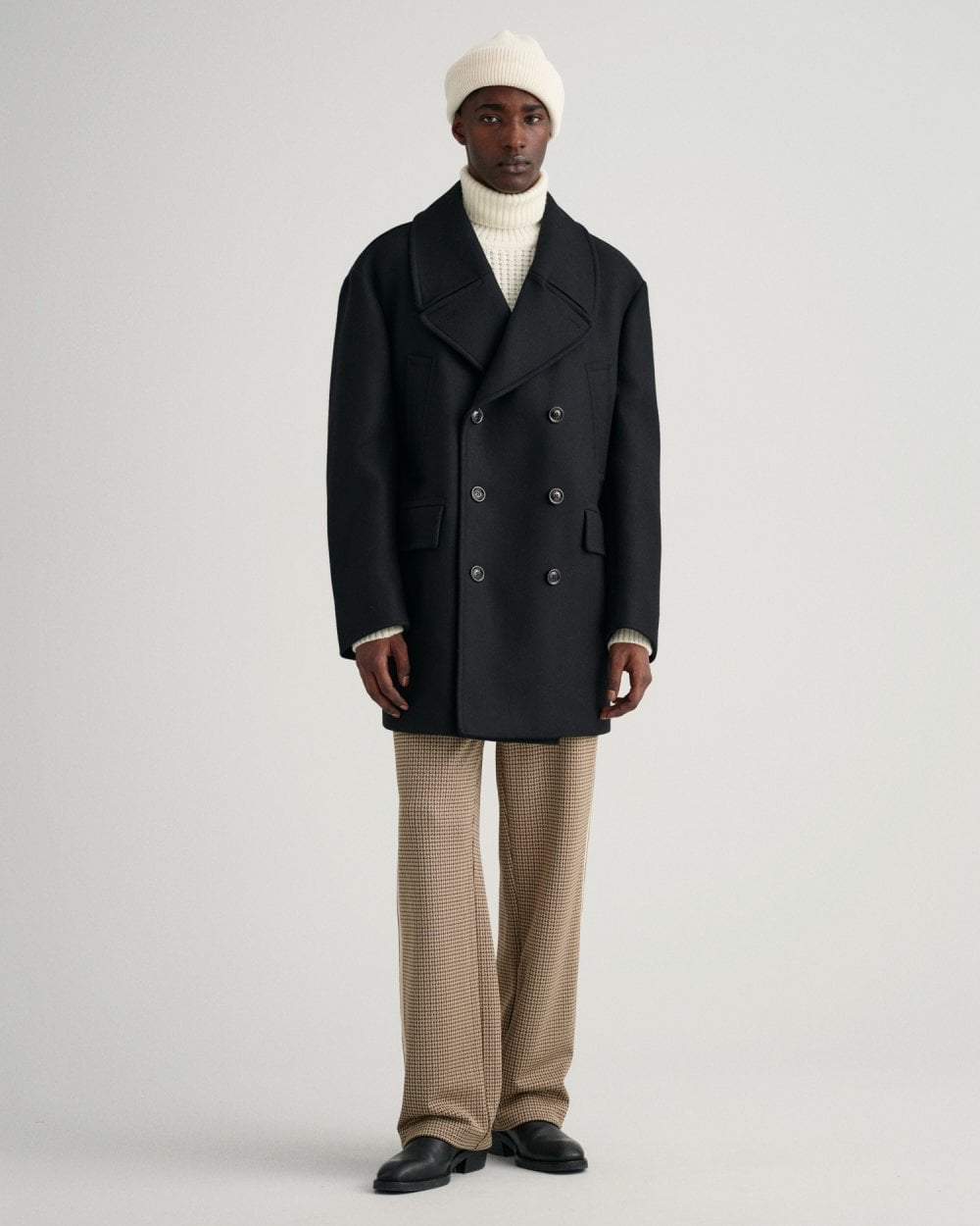 Gant Oversized Wool Peacoat