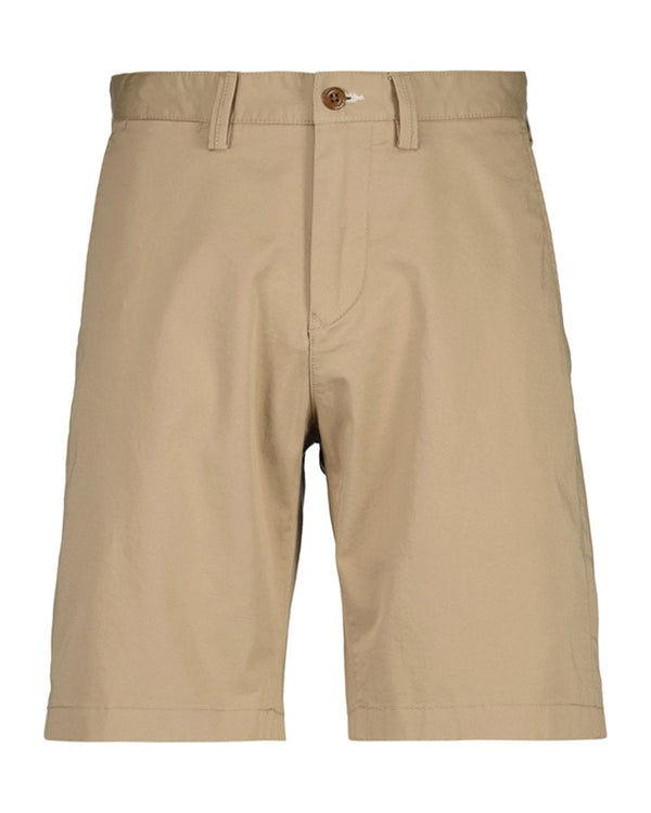 Hallden Slim Fit Twill Shorts