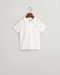 Kids Shield Piqué Polo Shirt