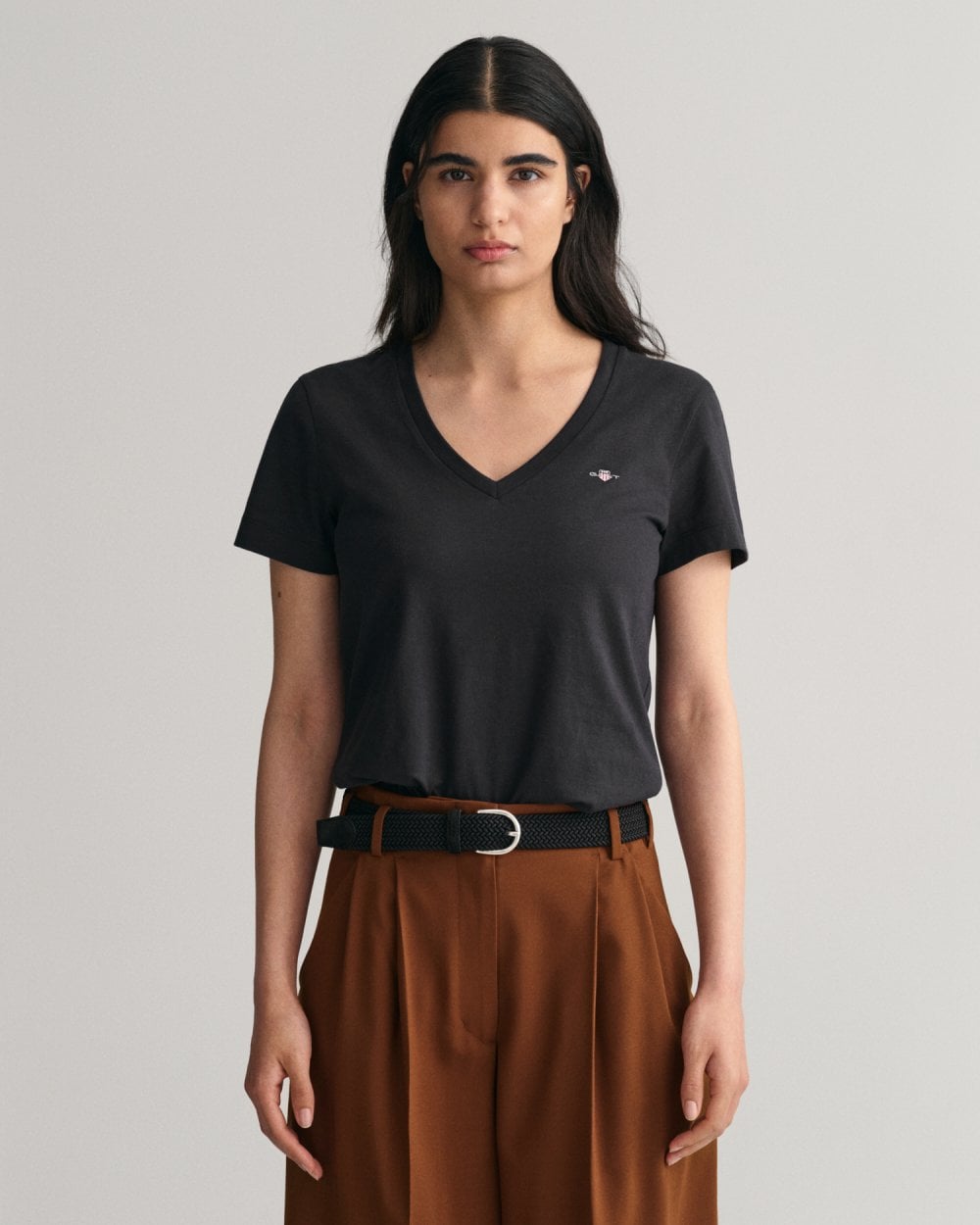 Gant Shield V-Neck T-Shirt