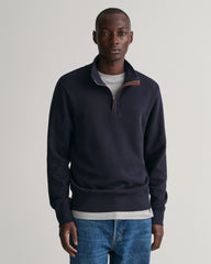 Gant Sacker Rib Half-Zip Sweatshirt