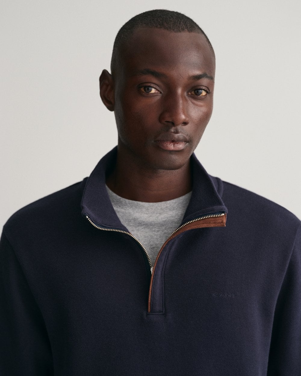 Gant Sacker Rib Half-Zip Sweatshirt