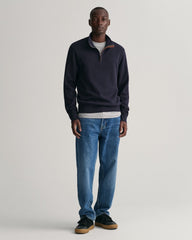 Gant Sacker Rib Half-Zip Sweatshirt