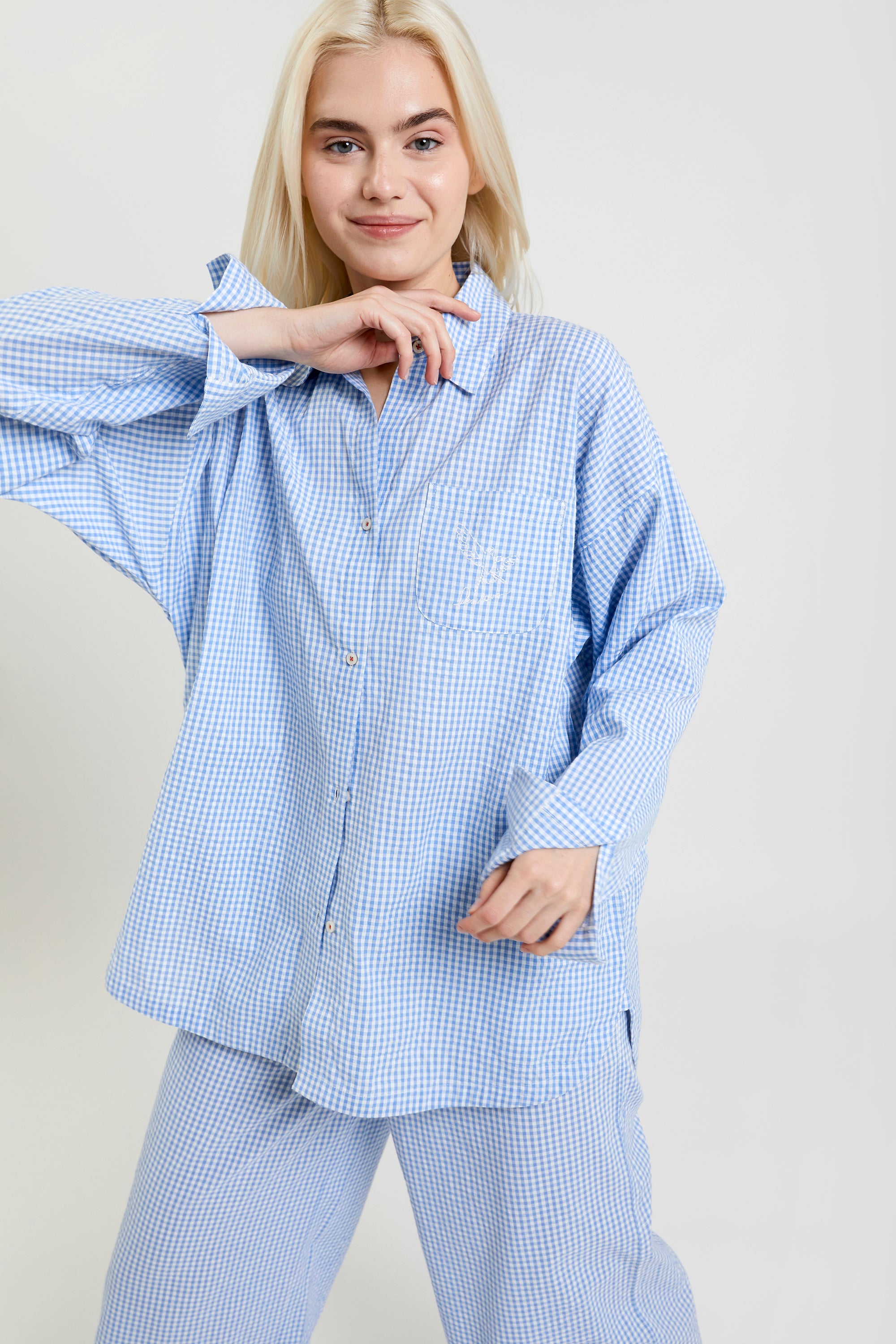 Peachaus Yew Striped Woven Cotton Shirt