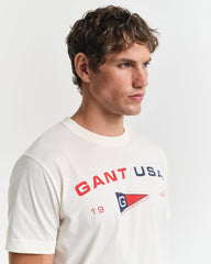 GRAPHIC SS T-SHIRT Beige / S