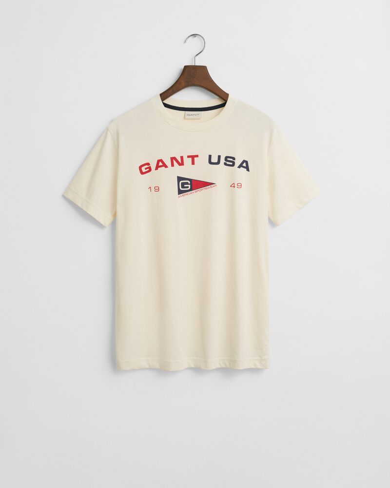 GRAPHIC SS T-SHIRT Beige / S