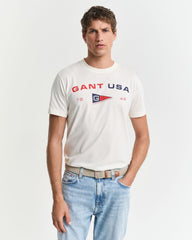GRAPHIC SS T-SHIRT Beige / S