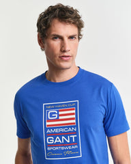 GRAPHIC SS T-SHIRT Blue / S