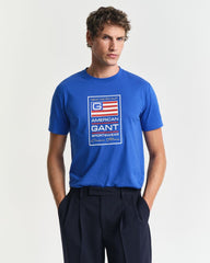 GRAPHIC SS T-SHIRT Blue / S