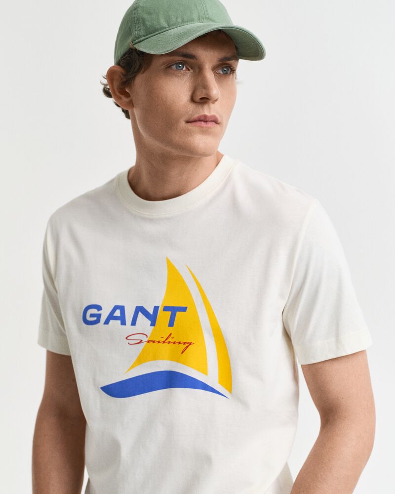 GRAPHIC SS T-SHIRT Beige / S