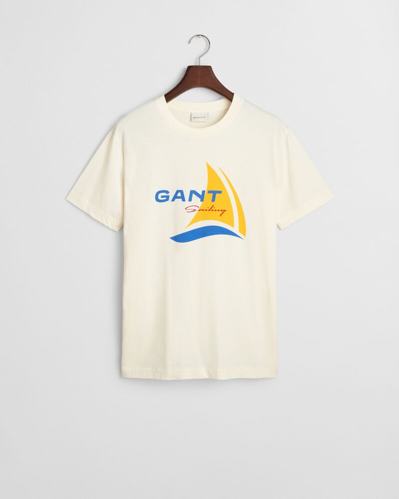 GRAPHIC SS T-SHIRT Beige / S