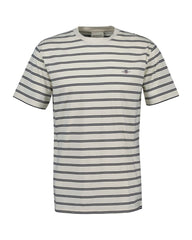 STRIPED SS TSHIRT Beige / S