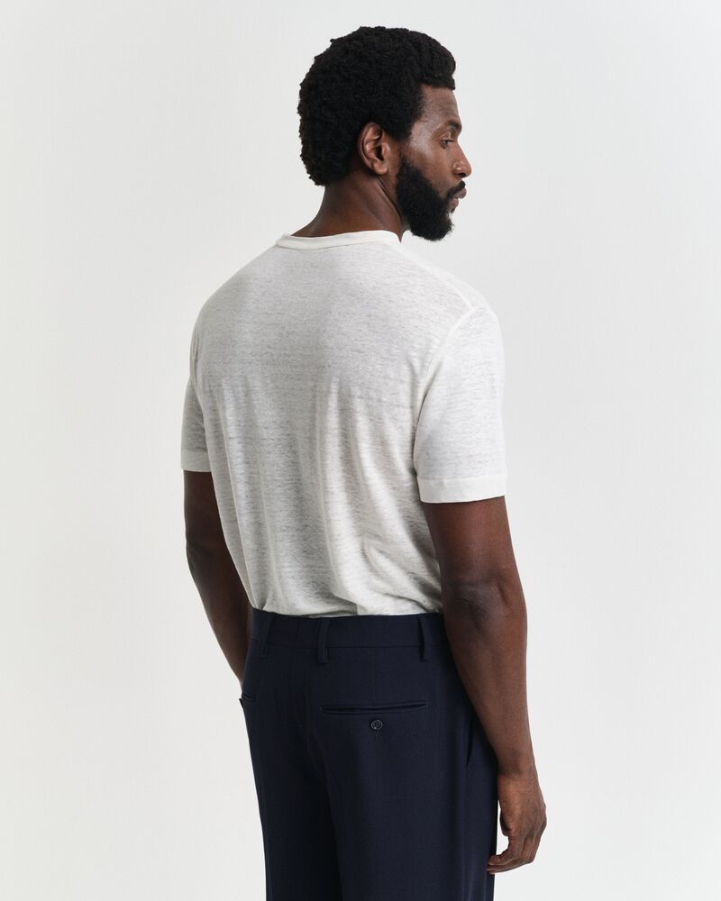 LINEN SS TSHIRT Beige / S