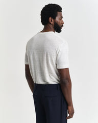LINEN SS TSHIRT Beige / S