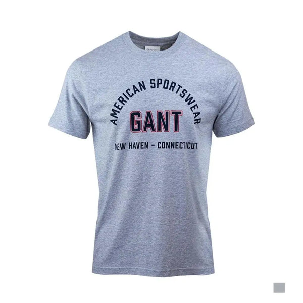 تيشيرت Gant بأكمام قصيرة وطبعة جرافيك