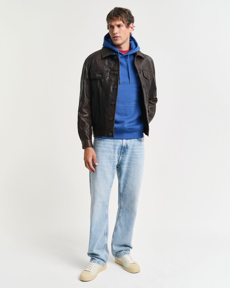 REG SHIELD HOODIE Blue / S