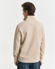REG SHIELD HALF ZIP SWEAT Brown / S